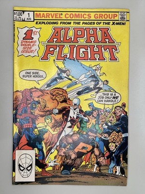 Marvel Comics Vol 1 No 1 August 1983 Alpha Flight