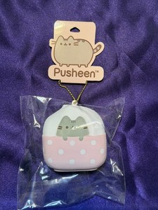 New Hamee Pusheen Squishy Square Ice Cream Tabby Cat Christmas Stocking Stuffer