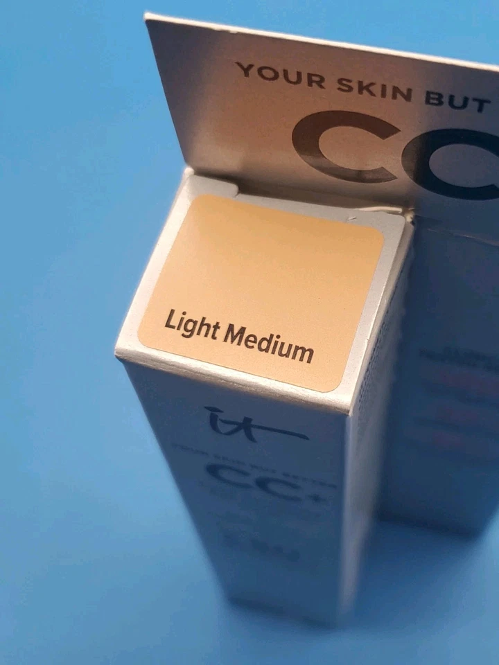 IT Cosmetics CC Full Coverage Cream SPF50 Light Medium 0.406 fl oz 12 mL - Image 4 of 4