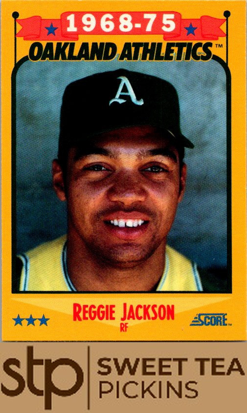 1988 Score #500 Reggie Jackson | eBay