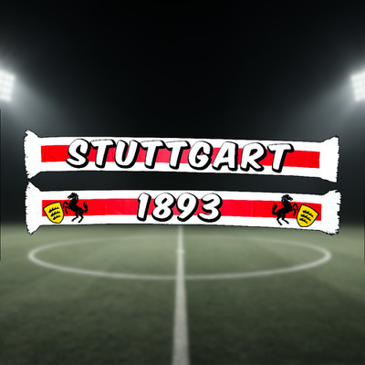 Stuttgart 1893 Fanschal / Schal - Fußball Fanartikel für Fans