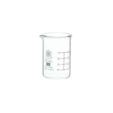 Beaker, Borosilicate Glass, Low Form, 50 Ml / 1.6 Fl Oz Capacity, A Type I, 12
