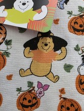 Winnie The Pooh Halloween Towels - Disney - Pumpkins - Piglet - Eeyore - Kitchen