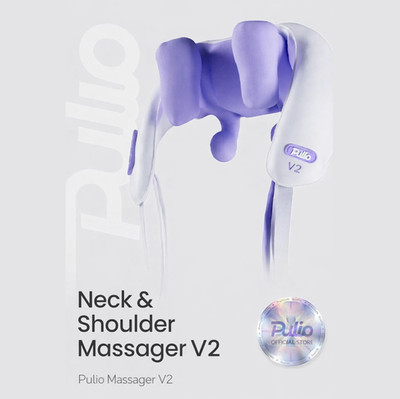 Pulio  V2 Neck Shoulder Massager Heat Deep 4D Kneading Massage Machine