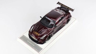 Nissan R35 GT-RR LBWK (Wine Red) [Davis & Giovanni] 1/18 scale | eBay