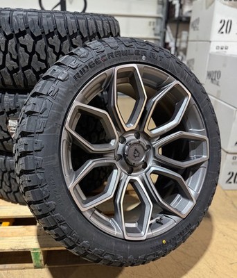 22x10 Arena A116 Cobra Gray Wheels 285/45R22 Tires 6x135 Ford F150 22x10 Arena A116 Cobra Gray Wheels 285/45R22 Tires 6x135 Ford F150
