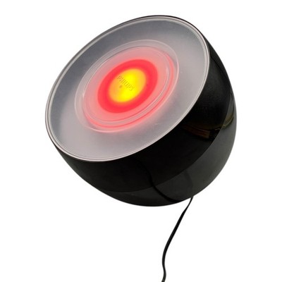 Philips Living Colors Iris Black Smartlink Rotes Licht Schwarz Transparent Lampe