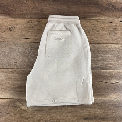 Comfrt Basic Fleece Shorts - Bone - Adult Medium
