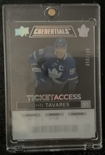 John Tavares Lot Of 4 Sports Cards Credentials Numbered/Upper Deck