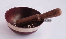 Bronze Alloy 3.25" Tibetan Buddhism Singing Healing Meditation Bowl from Nepal