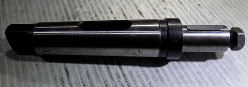 Morse Taper #4 Shank to 22 mm Dia X 37 mm Long Arbor Split Saw Adapter Holder - Picture 2 of 3
