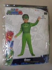 PJ Masks Gekko Toddler Costume Green Disguise Halloween Size Medium 3T-4T
