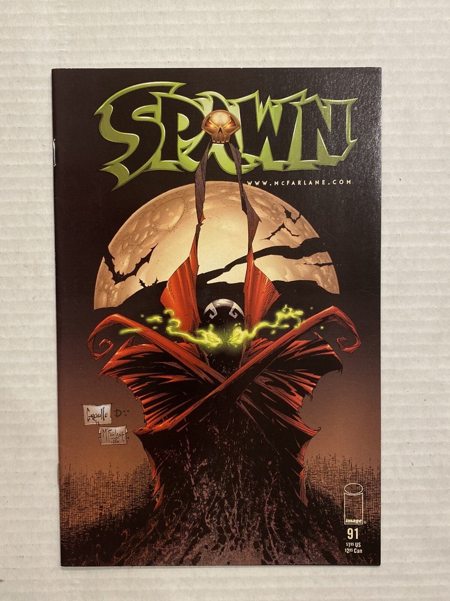 Spawn #91 Image Comics 1999 Low Print Run Todd McFarlane & Greg