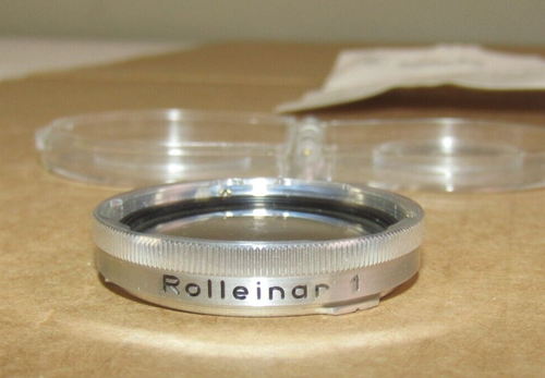 Rollei Rolleinar-Linse 1 SL 26 Filter QFNES 201710 Org. Box/Case NOS - Picture 8 of 8