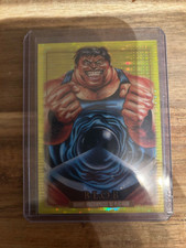 2024 Marvel Masterpieces ‘92 Platinum BLOB /92 Seismic Gold Parallel #1