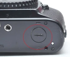 Metal Motor Drive Access Cover Cap for Canon EOS 1V, 1N, 1 Film Cameras