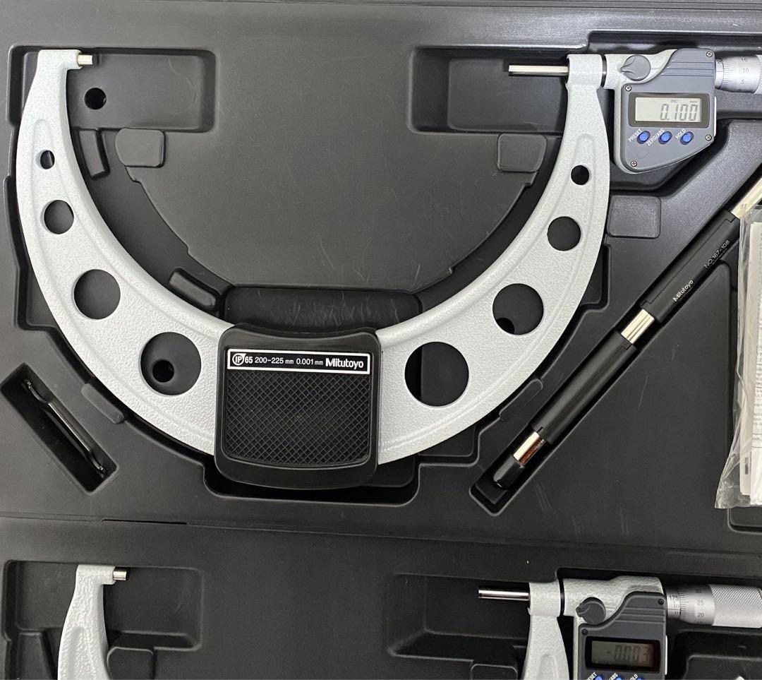 Mitutoyo Digital Micrometer Set Of 2 Used Japan Free Ship eBay