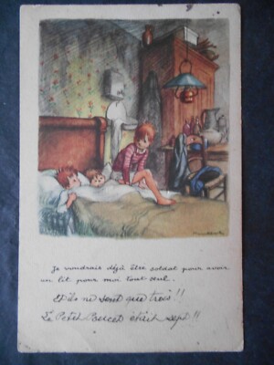 CPA POULBOT Nationale Liga gegen die Slums. ''Ich möchte ein Bett für mich allein''
