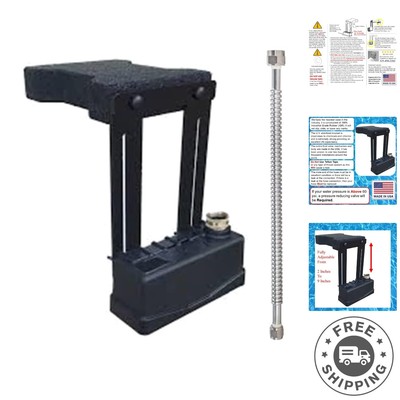 Durable 100% Rubber Pool Leveling System - Adjustable 2'' to 9'' Water Control