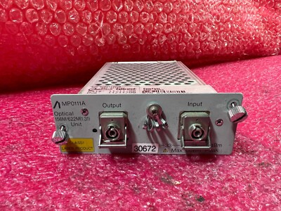 Anritsu MP1570A SONET/SDH/PDH/ATM Analyzer Module MP0111A Optical 156M/622M 1.31