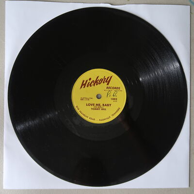 TOMMY HILL THE LIFE THAT I'M LIVING/LOVE ME, BABY 78 HICKORY B-21