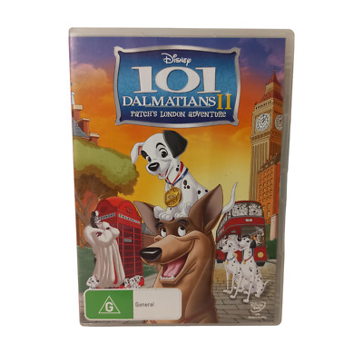 101 Dalmatians 2 Patch's London Adventure DVD Movie Animation Adventure Crime