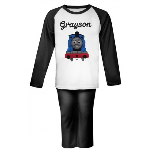 Thomas The Tank Personalised Pyjamas with name - 8 Styles available - Picture 6 of 20