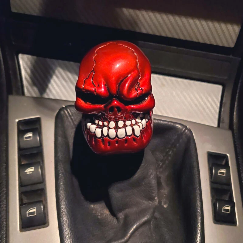 Custom Skull MT Manual Transmission Gear Shift Knob For Chevrolet Camaro SS Z28 - Image 4 of 4
