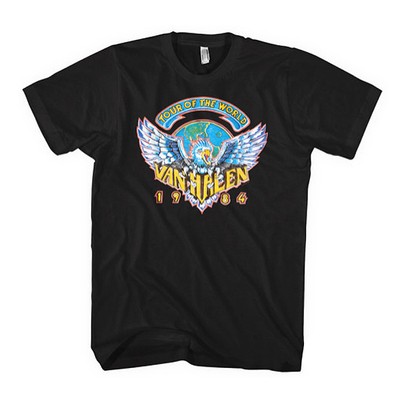 van halen tour of the world 1984 shirt