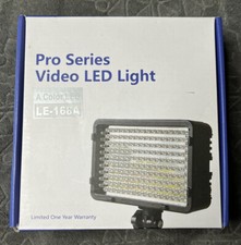 Pro Series A Color LE-130A Video Light New