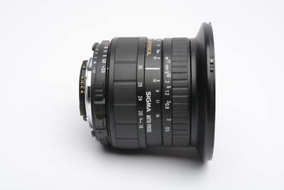 SIGMA シグマ ZOOM 18-35mm F3.5-4.5D Sigma 18-35mm f3.5-4.5D zoom lens, Nikon AF, Hood, caps, Nice | eBay