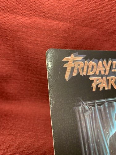 BLOCKBUSTER Movie Backer Card Mini Poster Art 5.5" x 8" FRIDAY THE 13TH PART 3 - Picture 2 of 7