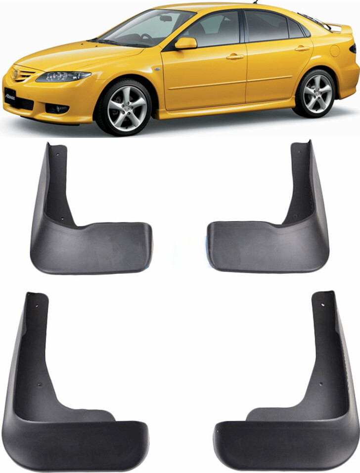 Genuine Set Splash Guards Mud Flaps For 2003-2007 Mazda 6 S Sport
