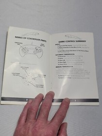 🕹Jaguar XJ220  Sega CD Manual Only N0 GAME