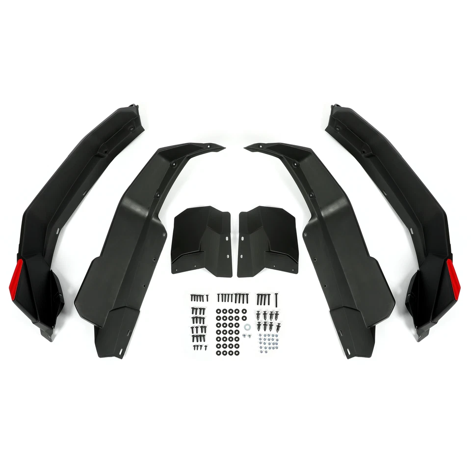 For 2013-2016 CAN AM Maverick Max 1000/1000R Front&Rear Fender Flares #715001323 Foto 3 de 4
