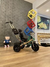 Bentley 6-in-1 Trike / Stroller Dipped In 24k Gold Bike / Tricycle