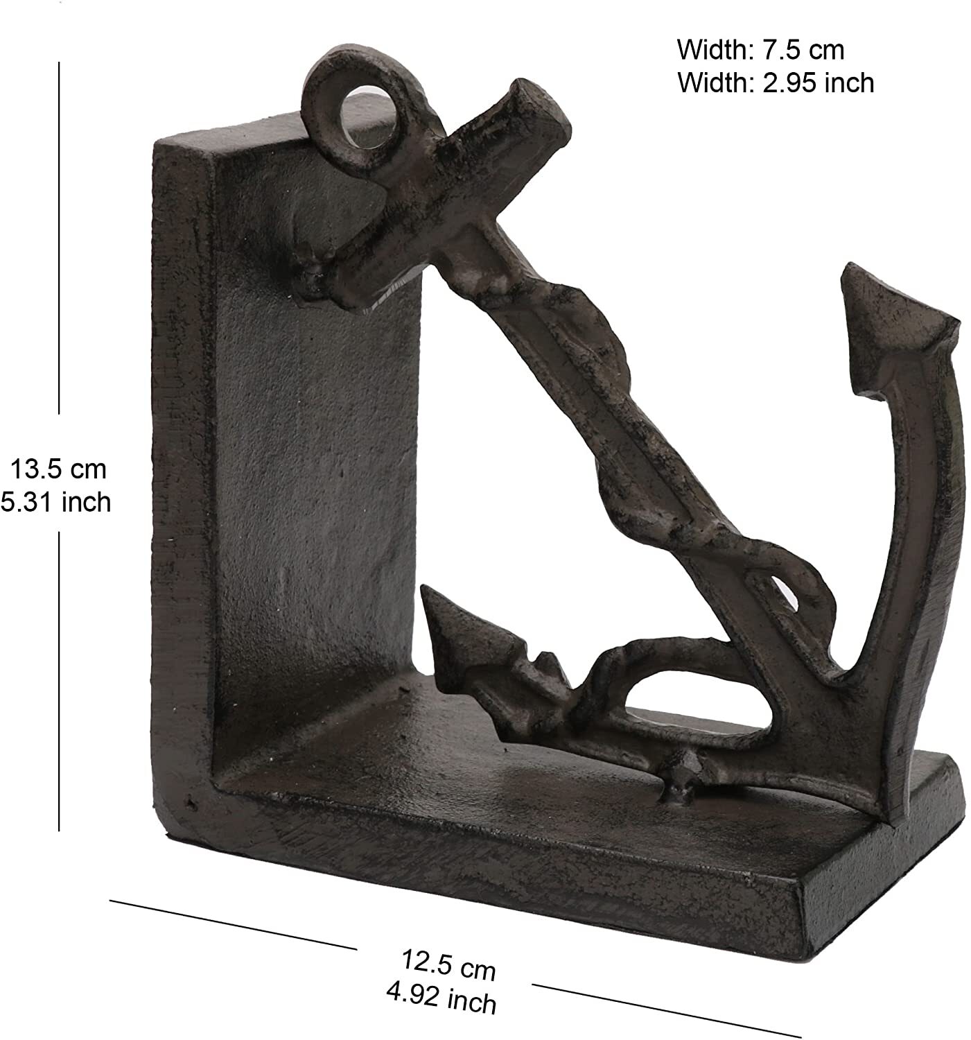 Cast Iron Ship Anchor Book ends Heavy Vintage Style Bookends Set of 2 eBay