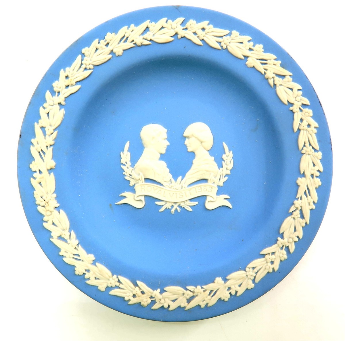WEDGWOOD 1983 Prince Charles & Princess Diana ROYAL VISIT 4.25