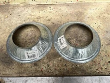 (2) New Hart & Cooley 16021 B-Vent Collar 3 Dia Storm Galvanized Round 3RS
