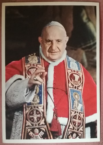 CARTOLINA PAPA GIOVANNI XXIII JOANNES FP
