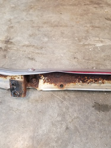 1965-1969 Corvair Rear Bumper Triple original OEM driver quality with mounts - Picture 2 of 8