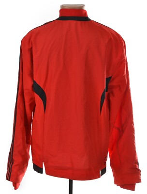 AC MILAN 2007/2008 TRAINING FOOTBALL JACKET ADIDAS SIZE L ADULT