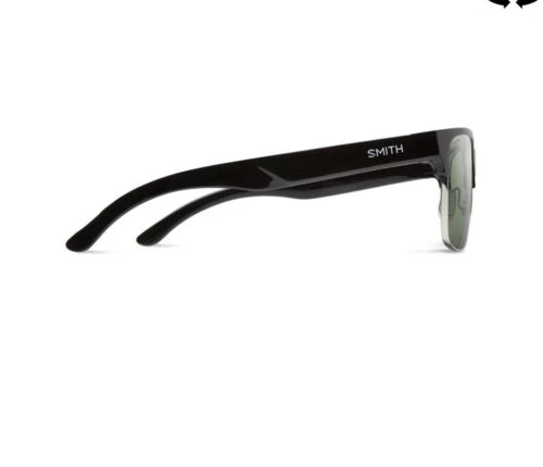 Smith Optics Lowdown Split Polarized ChromaPop Sunglasses Black W/ Grey Green - Picture 3 of 5