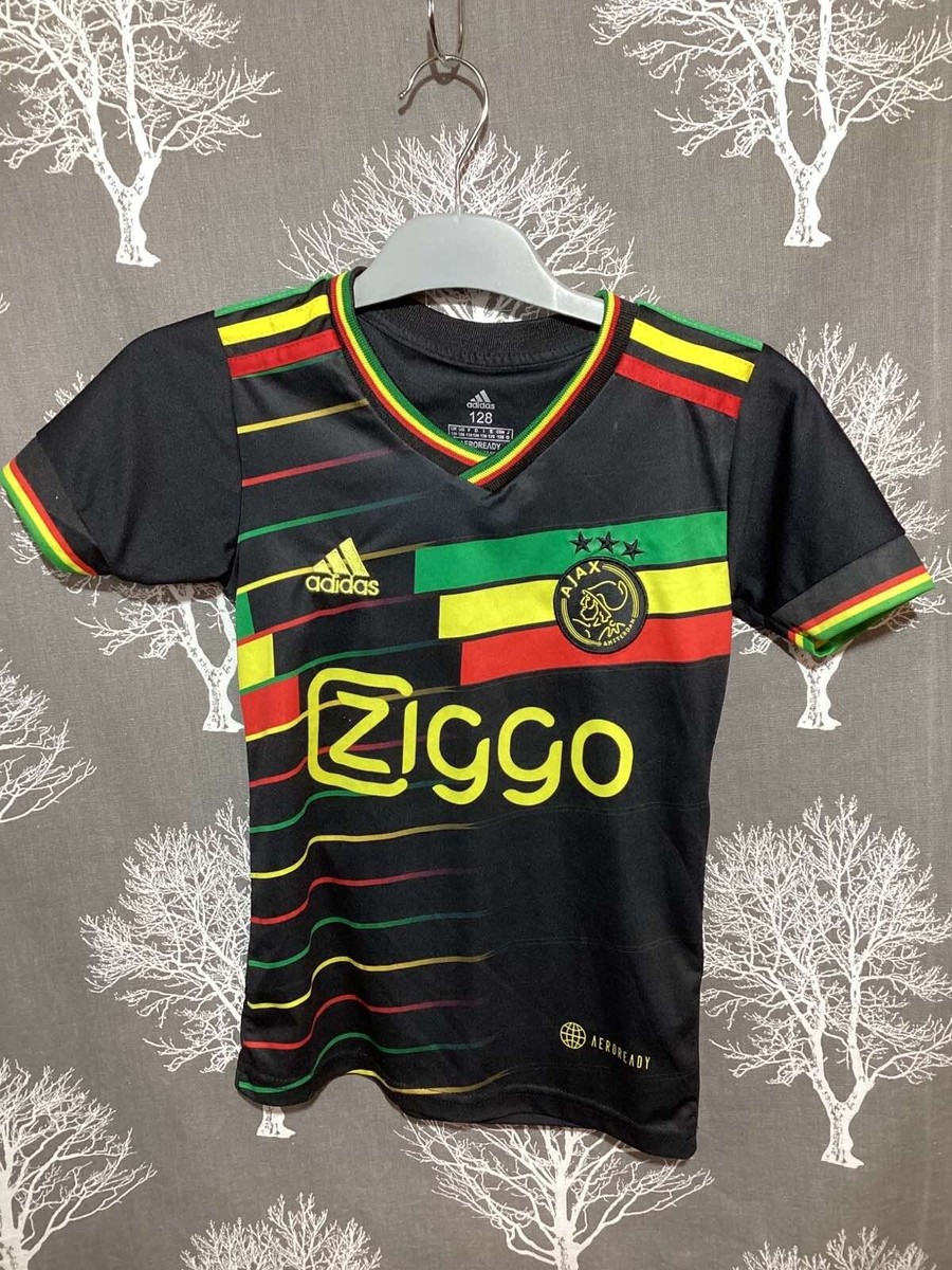Adidas Ajax Bob Marley shirt , kids. | eBay