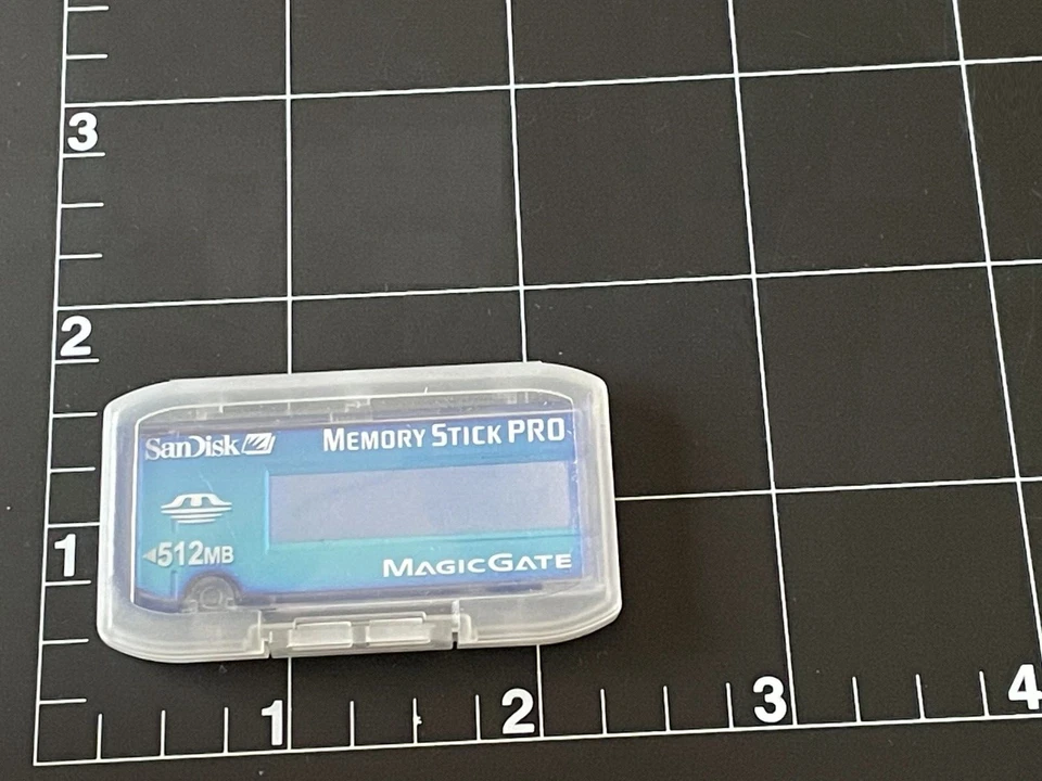 SanDisk 512MB Memory Stick Pro (MS Pro) Flash Card Model SDMSV-512-A10,MagicGate - Image 3 of 4