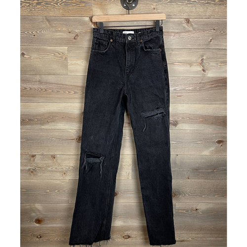Ripped Jeans High Rise 100% Cotton 27 