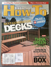 Extreme How-To Pour a Concrete Floor Next Generation Decks Tile Pattern Laminate