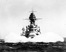 USS Nevada Battleship at sea 8x10 World War II Photo WW2 Picture 872