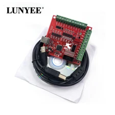 1X USB MACH3 100Khz Breakout Board 4 Axis Interface Driver CNC Motion Controller