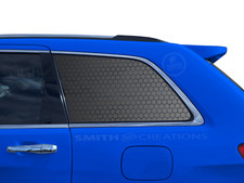 Fits 2011-22 Jeep Grand Cherokee Hexagons In Theme Black Vinyl Window Decal Fits 2011-22 Jeep Grand Cherokee Hexagons In Theme Black Vinyl Window Decal
